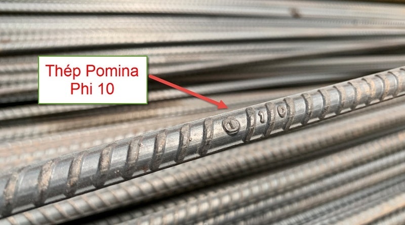 sắt phi 10 Pomina
